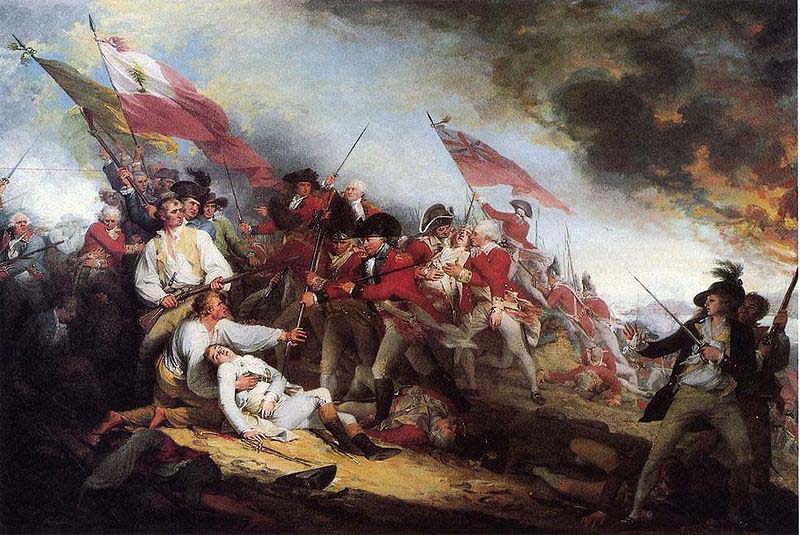 The Death of General Warren at the Battle of Bunker Hill
